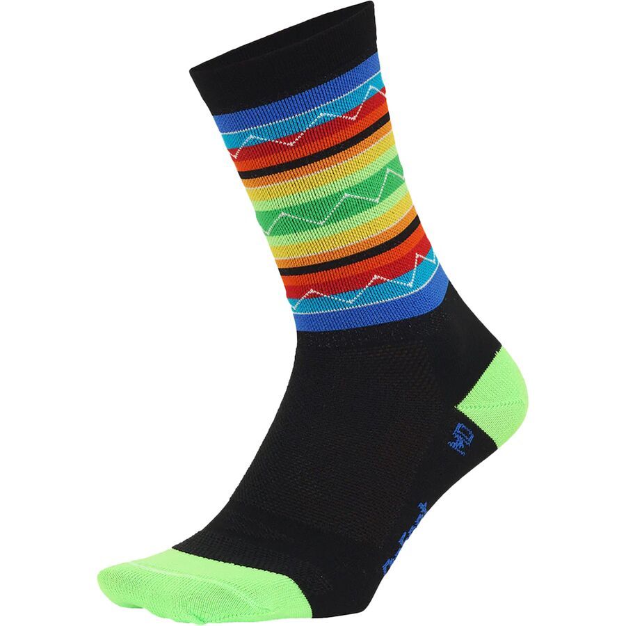 Носки DeFeet Aireator 6in Santa Fe DeFeet, Black/Neon Green
Носки DeFeet Aireator 6in Santa Fe DeFeet, Black/Neon Green
