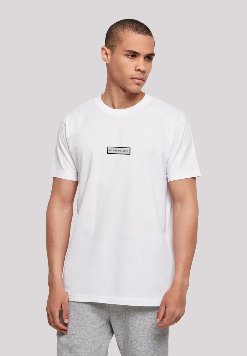 Футболка F4NT4STIC "Happy People Only Good Vibes", принт, белый
Футболка F4NT4STIC "Happy People Only Good Vibes", принт, белый