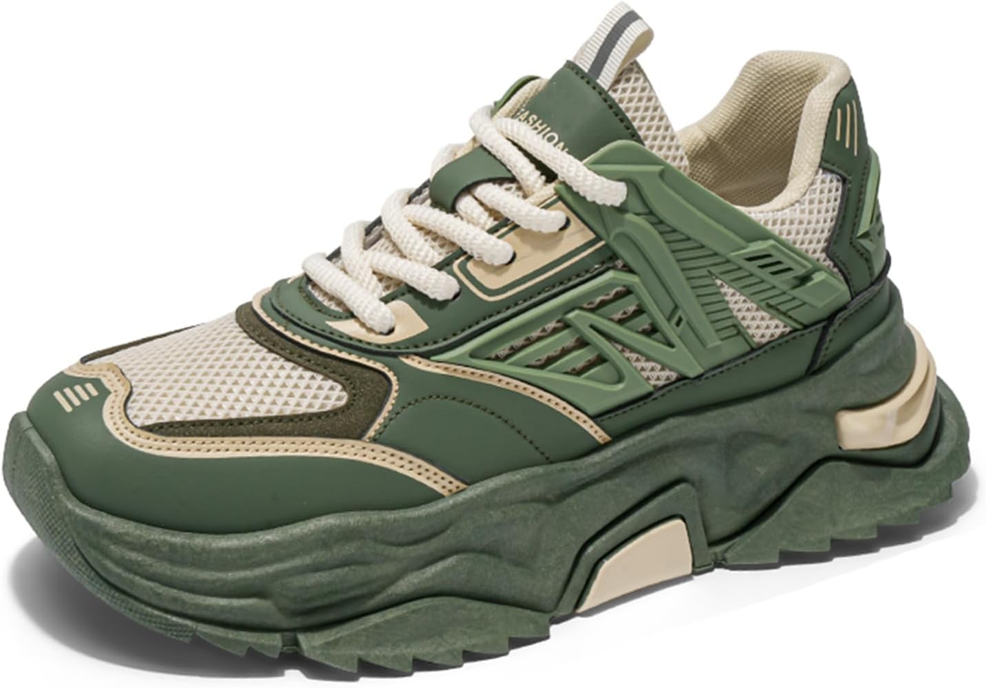 Мужские повседневные спортивные кроссовки SPWAGYM для тенниса и ходьбы, массивные модные кроссовки для тренировок, зеленый
Мужские повседневные спортивные кроссовки SPWAGYM для тенниса и ходьбы, массивные модные кроссовки для тренировок, зеленый
