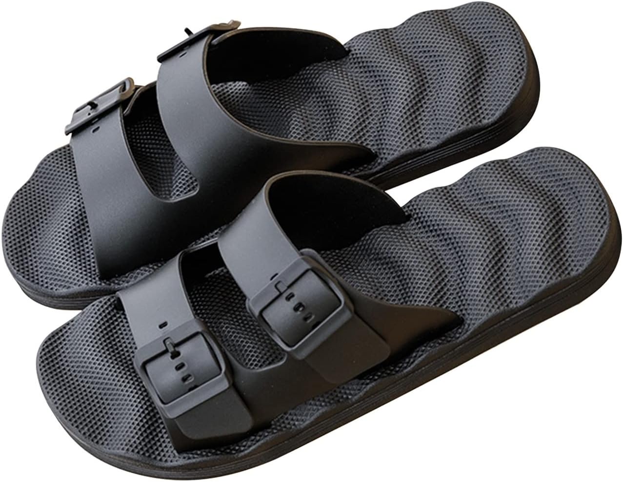 Летние тапочки-сандалии для мужчин, мягкие сандалии с плоской подошвой, открытым носком, толстой подошвой, повседневные тапочки с массажной стелькой, комфортные шлепанцы с двойной пряжкой, регулируемые (Цвет: хаки, Размер: 46 EU) Txtc
Летние тапочки-сандалии для мужчин, мягкие сандалии с плоской подошвой, открытым носком, толстой подошвой, повседневные тапочки с массажной стелькой, комфортные шлепанцы с двойной пряжкой, регулируемые (Цвет: хаки, Размер: 46 EU) Txtc