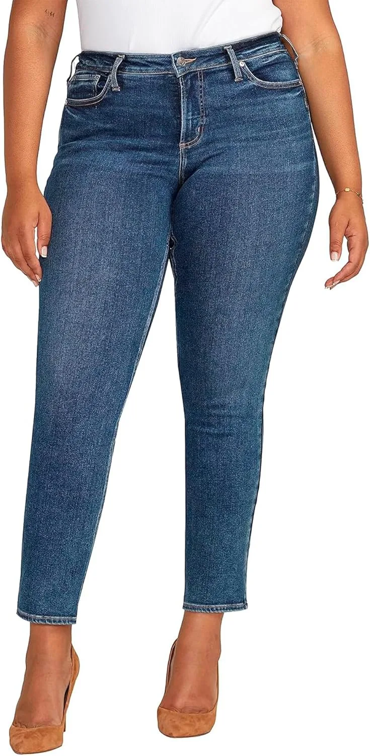 Silver Jeans Co. Женские джинсы Plus Size Infinite Fit Mid Rise Straight Leg
Silver Jeans Co. Женские джинсы Plus Size Infinite Fit Mid Rise Straight Leg
