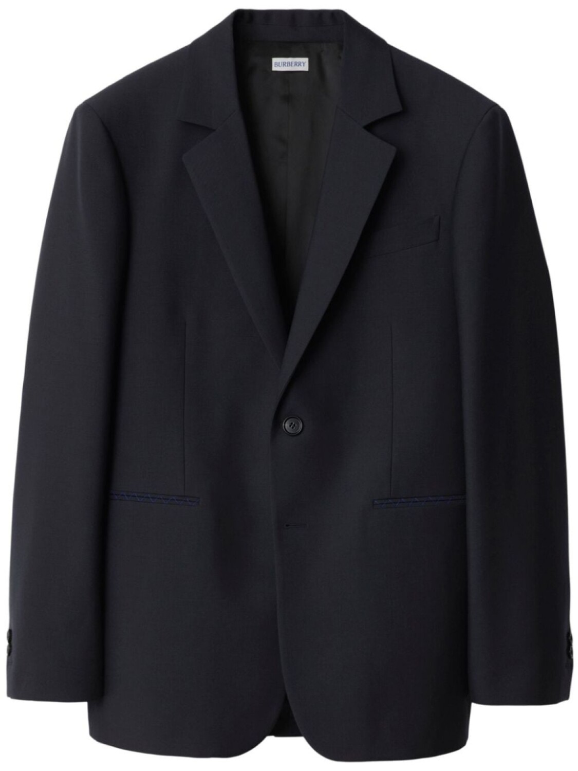 Burberry шерстяной пиджак строгого кроя, синий
Burberry шерстяной пиджак строгого кроя, синий