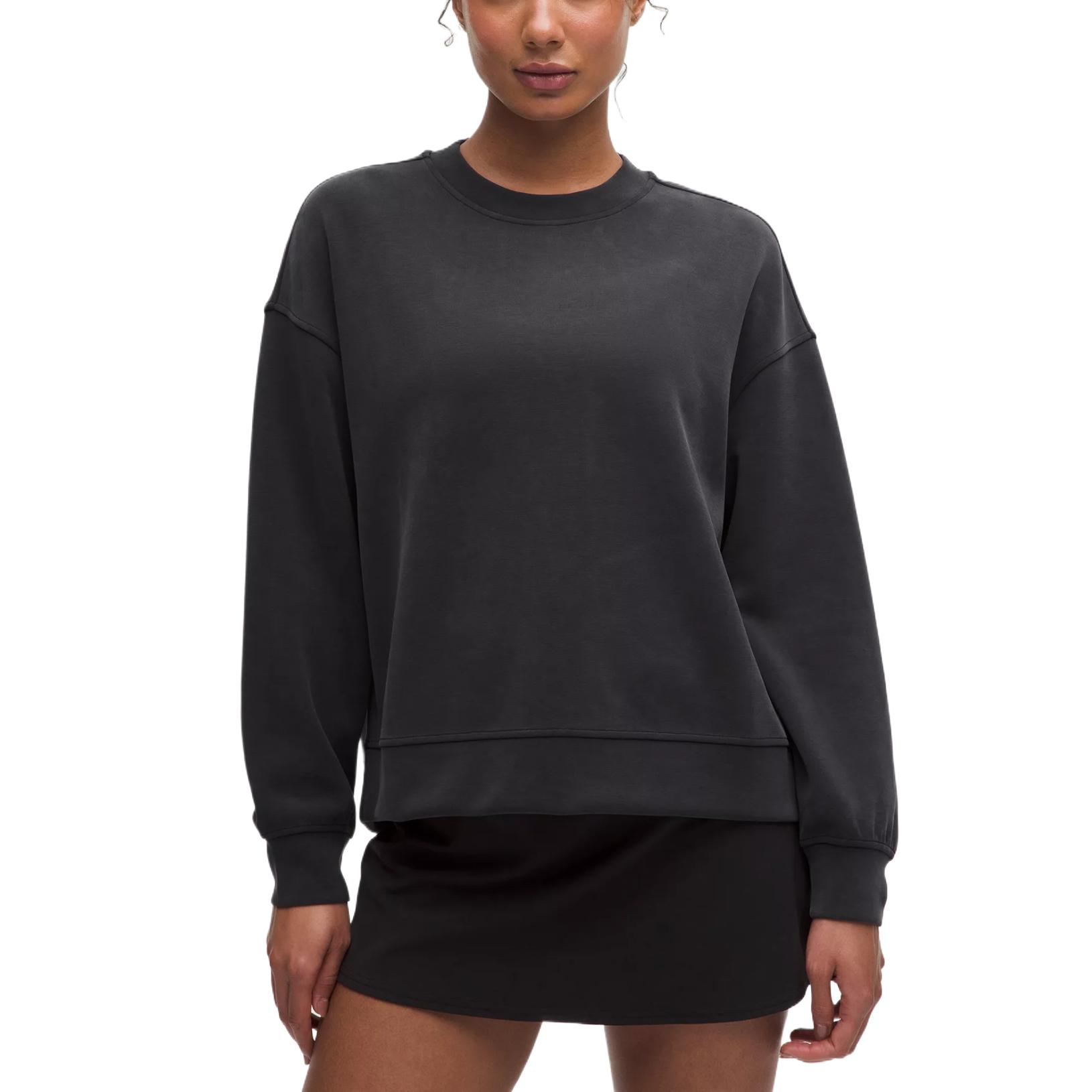 Свитшот Women's Crew Neck Moderate Regular Lululemon, черный
Свитшот Women's Crew Neck Moderate Regular Lululemon, черный