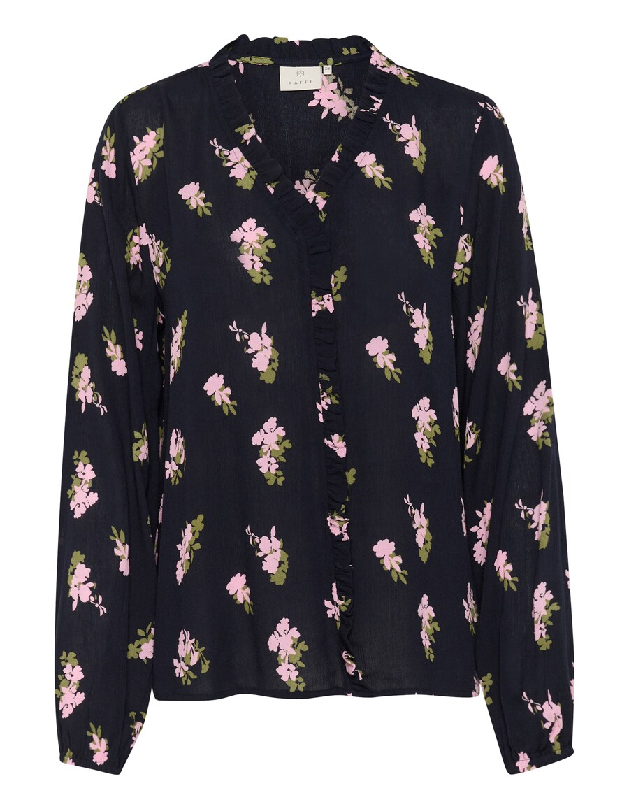 Блузка Kaffe Blouse Ellen, темно-синий
Блузка Kaffe Blouse Ellen, темно-синий