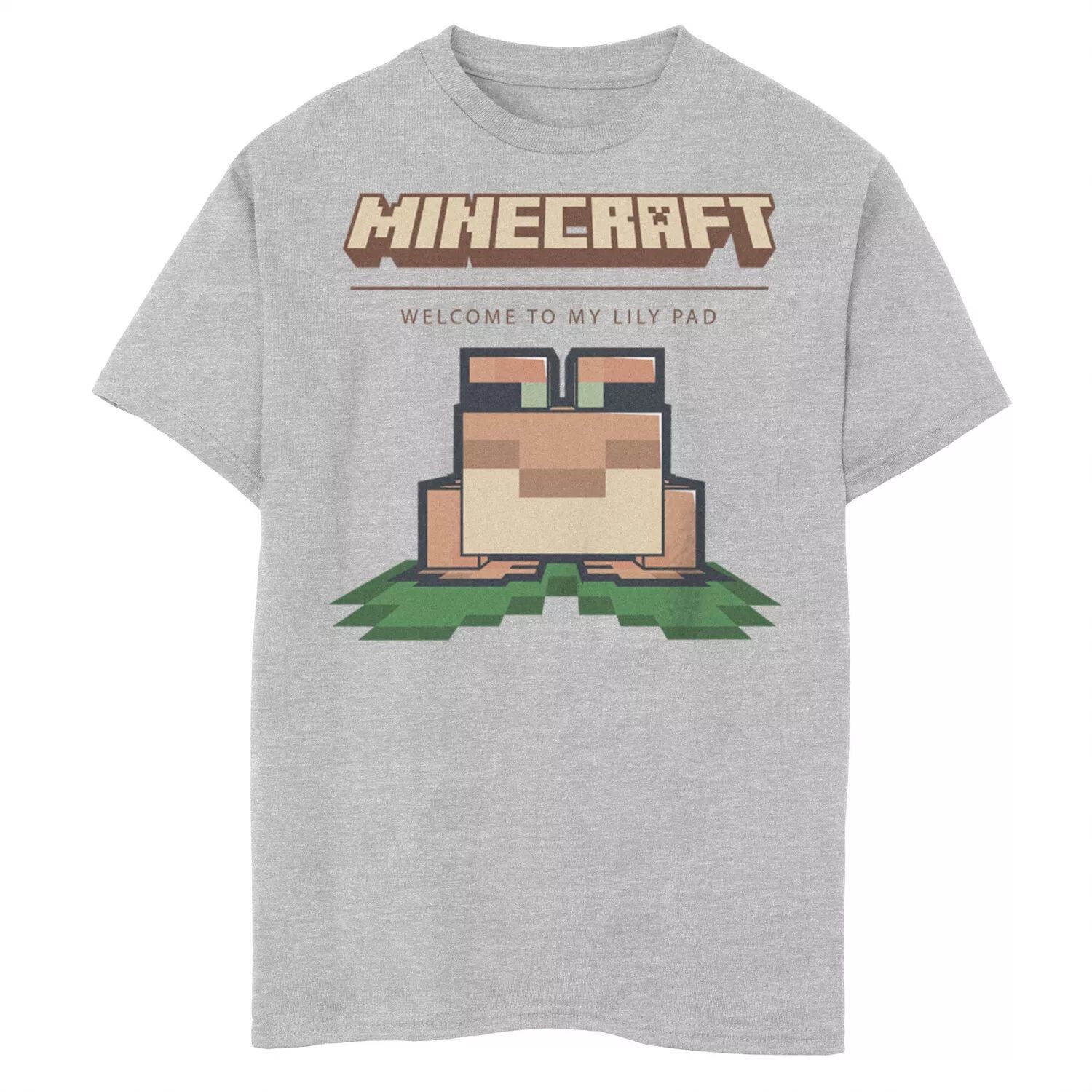 Футболка с рисунком «Лягушка» Minecraft для мальчиков 8–20 лет «Добро пожаловать в мою кувшинку» Licensed Character
Футболка с рисунком «Лягушка» Minecraft для мальчиков 8–20 лет «Добро пожаловать в мою кувшинку» Licensed Character