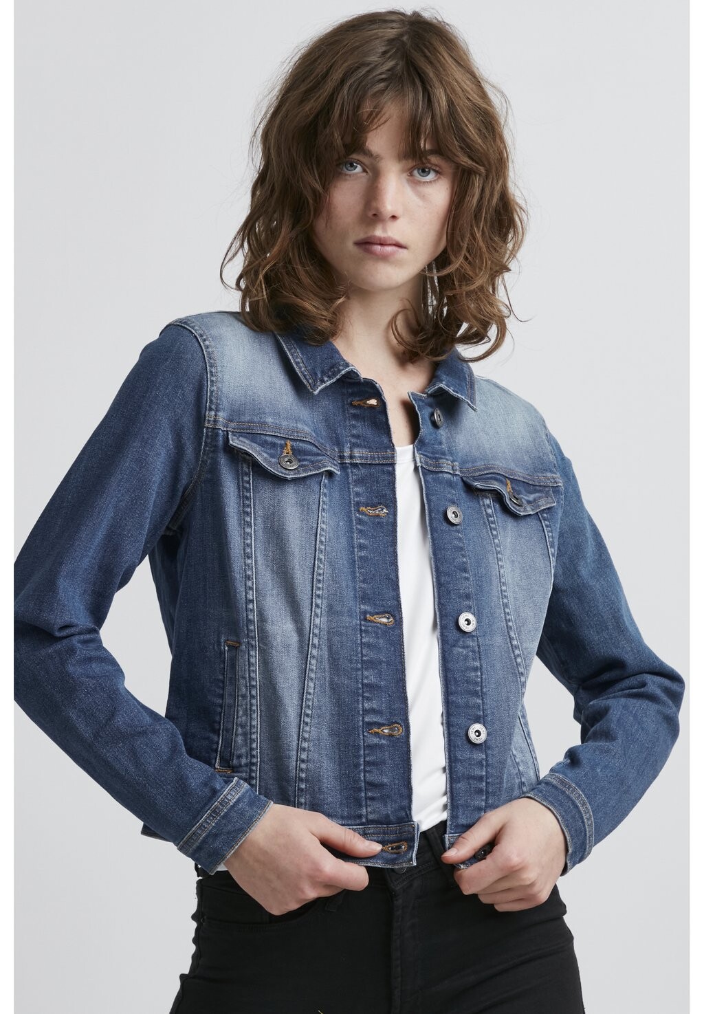 Джинсовая куртка ICHI, синий
Джинсовая куртка ICHI, синий