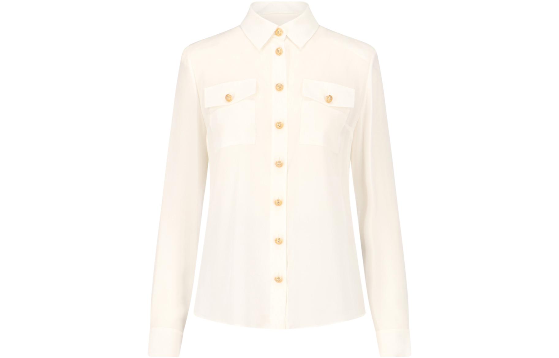 Рубашка Long Sleeved Buttoned Shirt BALMAIN, кремовый
Рубашка Long Sleeved Buttoned Shirt BALMAIN, кремовый