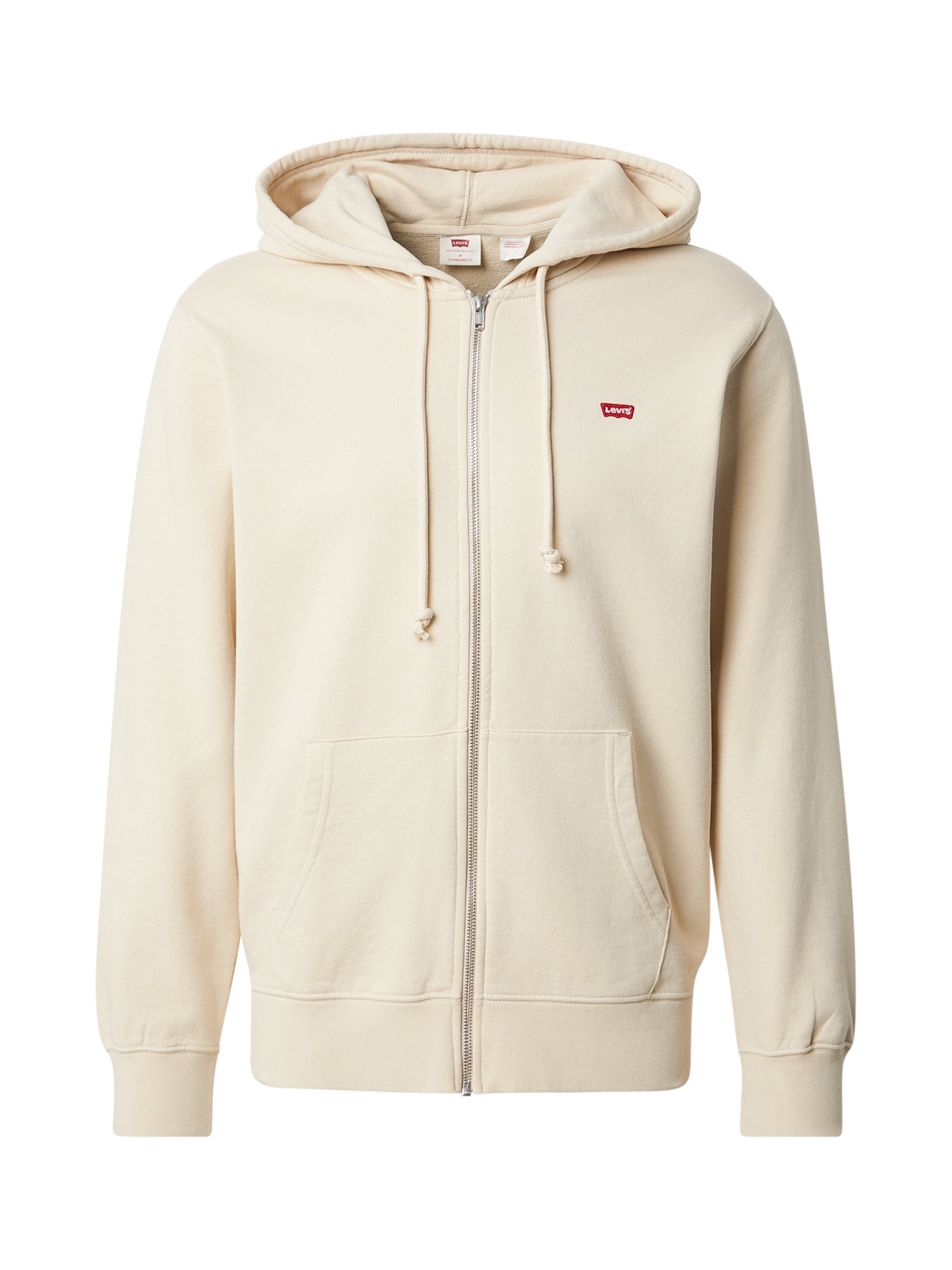 LEVI'S Худи с молнией Regular fit 'Original Zip-Up Hoodie' в бежевом цвете
LEVI'S Худи с молнией Regular fit 'Original Zip-Up Hoodie' в бежевом цвете