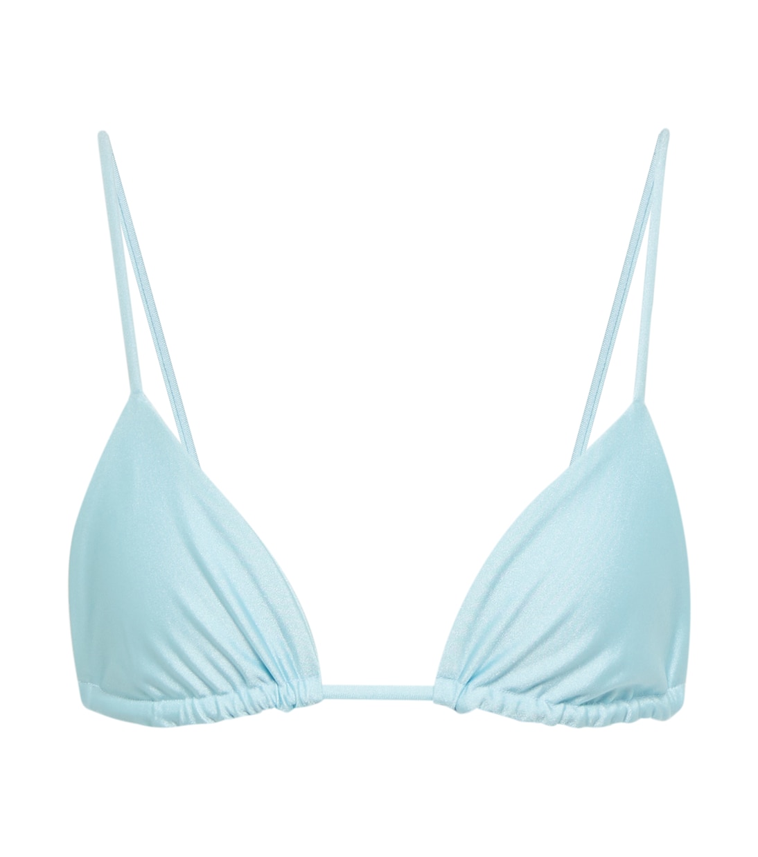 Через треугольный верх бикини Jade Swim, Light Blue Sheen
Через треугольный верх бикини Jade Swim, Light Blue Sheen