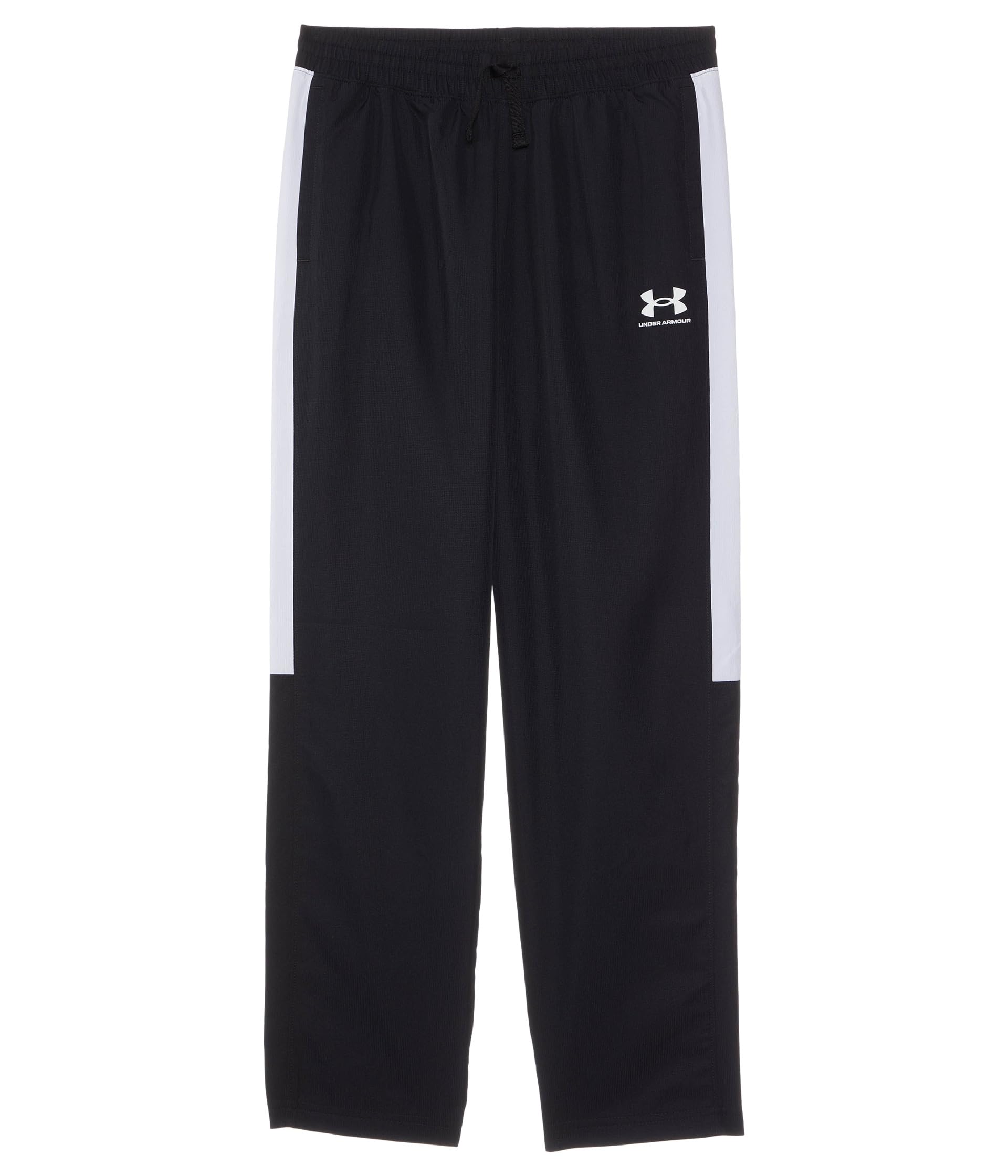 Брюки Under Armour Kids Rival Woven Pants, цвет Black/White/White
Брюки Under Armour Kids Rival Woven Pants, цвет Black/White/White