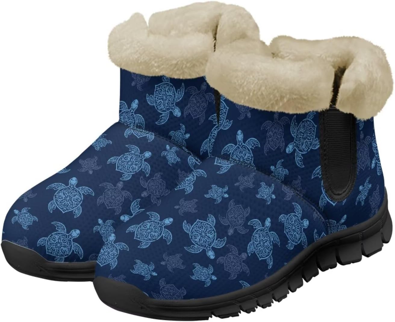 Зимние ботинки Noprint для женщин и мужчин, снегоступы с меховой подкладкой, зимние туфли на липучке, ботильоны для прогулок на улице Noprintge, Sea Turtle
Зимние ботинки Noprint для женщин и мужчин, снегоступы с меховой подкладкой, зимние туфли на липучке, ботильоны для прогулок на улице Noprintge, Sea Turtle