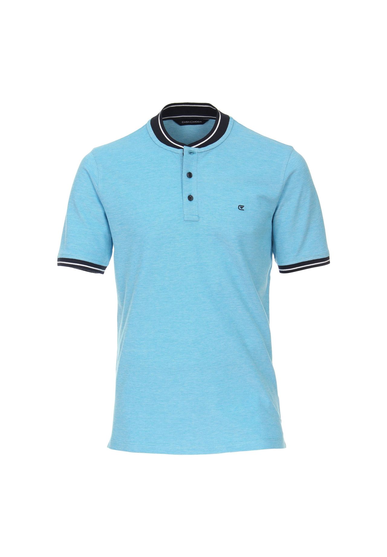 Рубашка-поло Рубашка-поло с короткими рукавами, воротником-стойкой и контрастными полосками CASAMODA, светло-голубой
Рубашка-поло Рубашка-поло с короткими рукавами, воротником-стойкой и контрастными полосками CASAMODA, светло-голубой