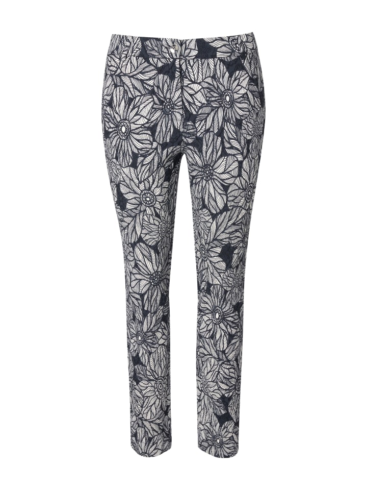 Тканевые брюки Ulla Popken, белый
Тканевые брюки Ulla Popken, белый