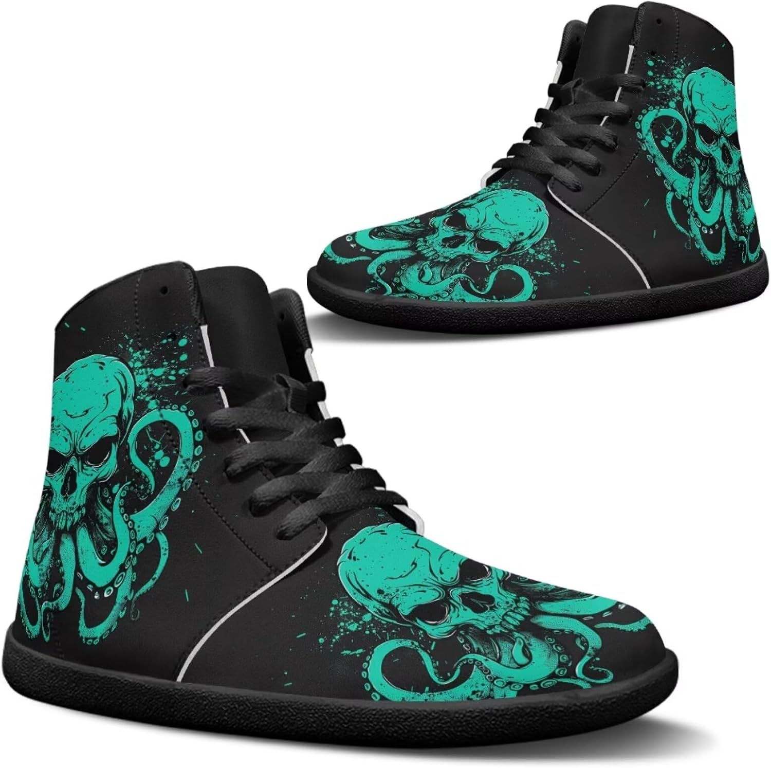 Кроссовки Jeiento Skull High Top для мужчин с эффектом босоного бега, дышащие, Cthulhu Monster Skull
Кроссовки Jeiento Skull High Top для мужчин с эффектом босоного бега, дышащие, Cthulhu Monster Skull