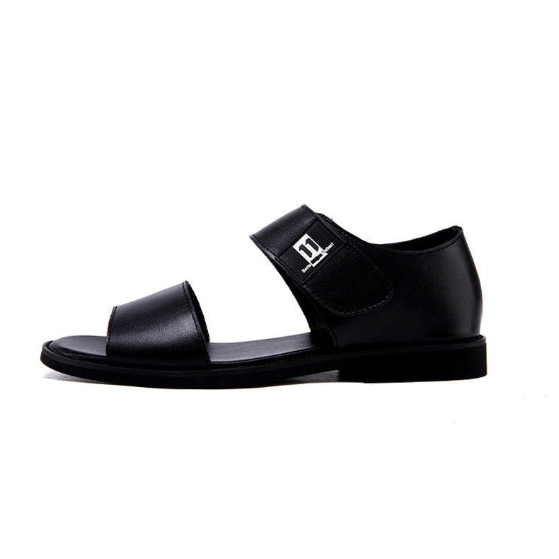 Devanro Сандалии мужские с одним ремешком, черные
Devanro Сандалии мужские с одним ремешком, черные