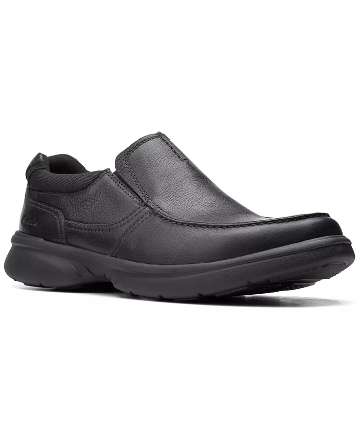 Мужские кожаные слипоны Bradley Free Clarks, черный 
Мужские кожаные слипоны Bradley Free Clarks, черный