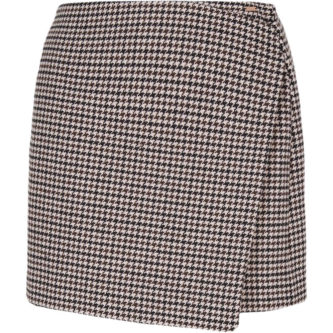 Мини-юбка в клетку "гусиная лапка" ARMANI EXCHANGE, умбра
Мини-юбка в клетку "гусиная лапка" ARMANI EXCHANGE, умбра