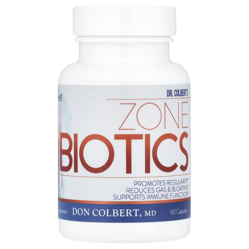 Divine Health, Компания Dr. Colbert's Zone Biotics, 60 капсул
Divine Health, Компания Dr. Colbert's Zone Biotics, 60 капсул