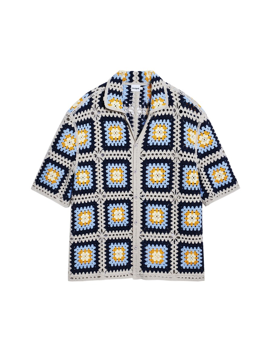 Рубашка на пуговицах классического кроя Desigual, Mixed colors
Рубашка на пуговицах классического кроя Desigual, Mixed colors