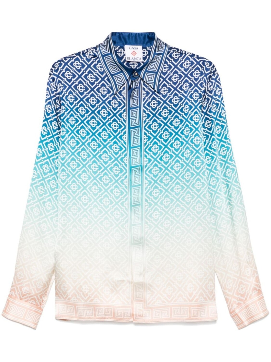 Casablanca рубашка с эффектом градиента, синий
Casablanca рубашка с эффектом градиента, синий