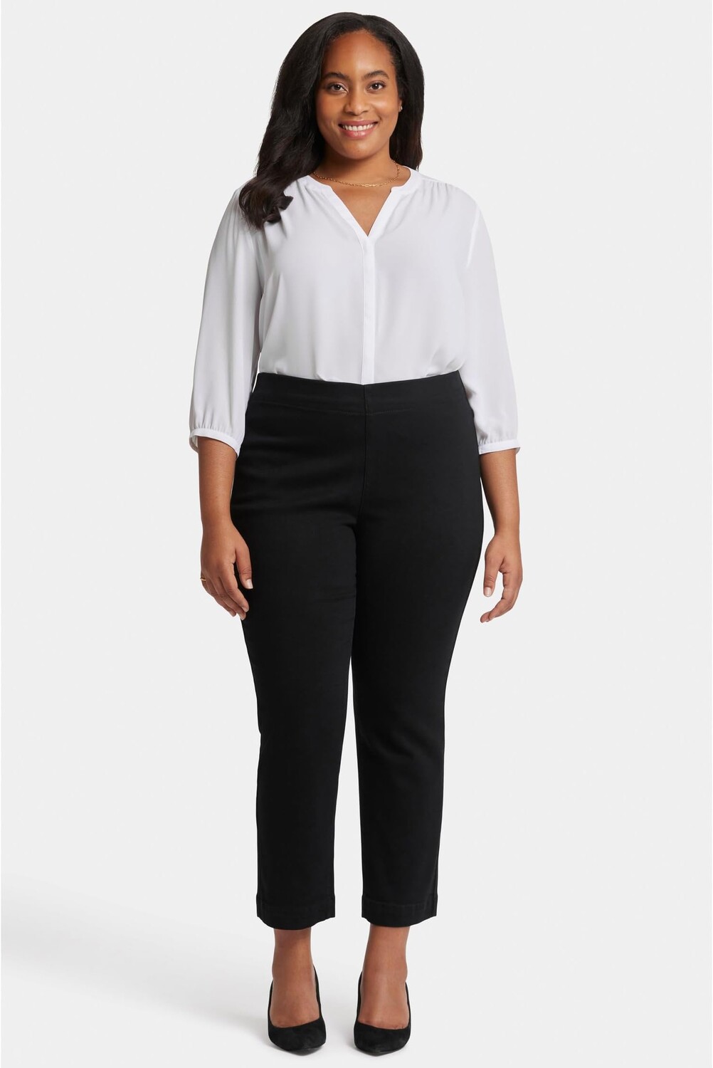 Джинсы NYDJ Plus Bailey Relaxed Straight Ankle Pull-On Jeans Overdye Black, цвет Overdye Black
Джинсы NYDJ Plus Bailey Relaxed Straight Ankle Pull-On Jeans Overdye Black, цвет Overdye Black