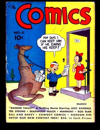 The Comics #11: Golden Age Humor Comic 1939 (CreateSpace Independent Publishing Platform)
The Comics #11: Golden Age Humor Comic 1939 (CreateSpace Independent Publishing Platform)