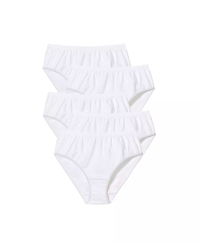 Хлопковые трусы больших размеров Hi-Cut (5 шт.) Comfort Choice, белый
Хлопковые трусы больших размеров Hi-Cut (5 шт.) Comfort Choice, белый