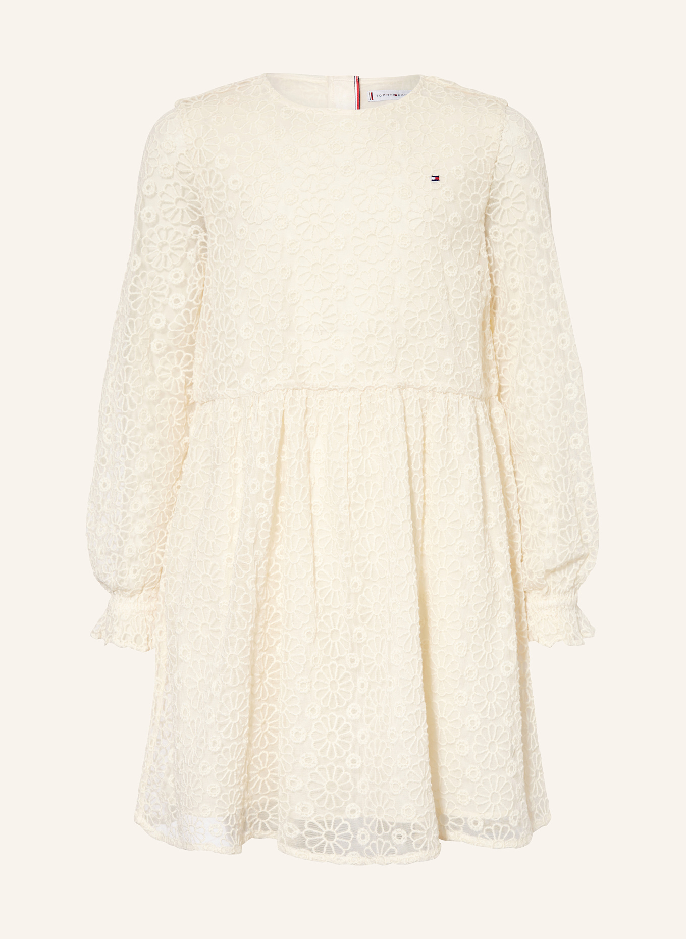 Кружевное платье Tommy Hilfiger, экрю 
Кружевное платье Tommy Hilfiger, экрю