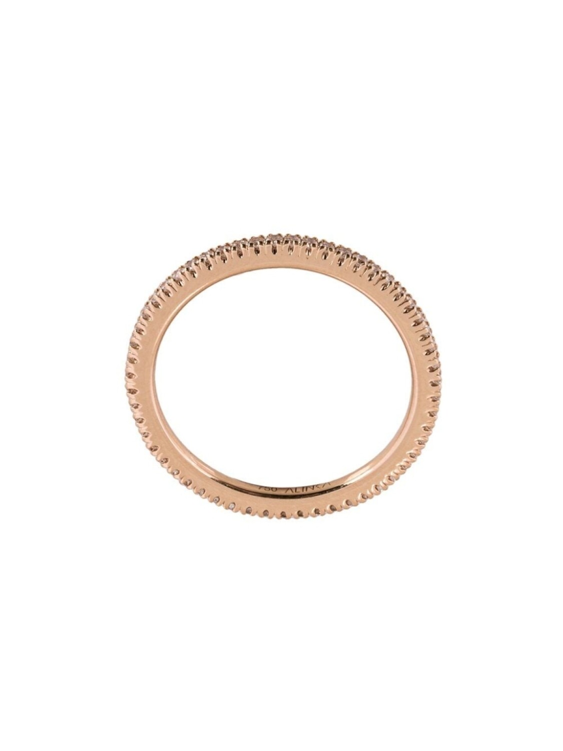 Кольцо Alinka из розового золота с бриллиантами, металлик 
Кольцо Alinka из розового золота с бриллиантами, металлик