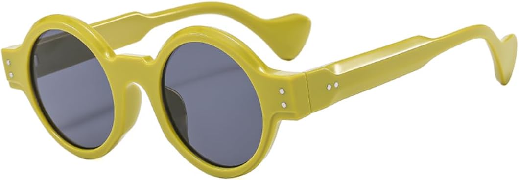 Женские круглые солнцезащитные очки с леопардовым принтом, черные заклепки, мужские очки в винтажном стиле, зеленые солнцезащитные очки с защитой от УФ-излучения UV400 HHZZYVY, 3
Женские круглые солнцезащитные очки с леопардовым принтом, черные заклепки, мужские очки в винтажном стиле, зеленые солнцезащитные очки с защитой от УФ-излучения UV400 HHZZYVY, 3