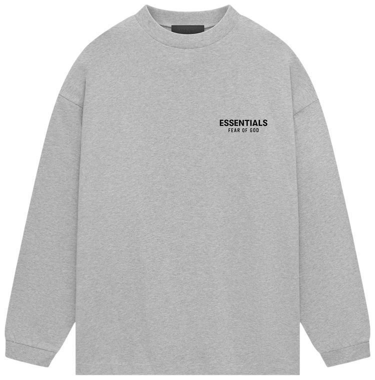 Рубашка Fear of God Essentials Jersey Long-Sleeve Shirt 'Light Heather Grey', серый
Рубашка Fear of God Essentials Jersey Long-Sleeve Shirt 'Light Heather Grey', серый