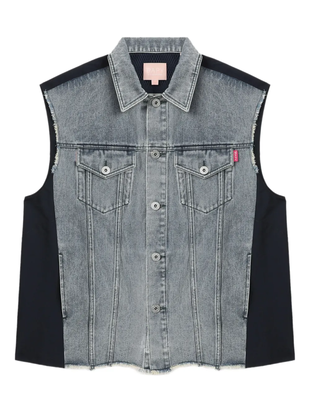 Джинсовый жилет BAPY BY *A BATHING APE, синий
Джинсовый жилет BAPY BY *A BATHING APE, синий