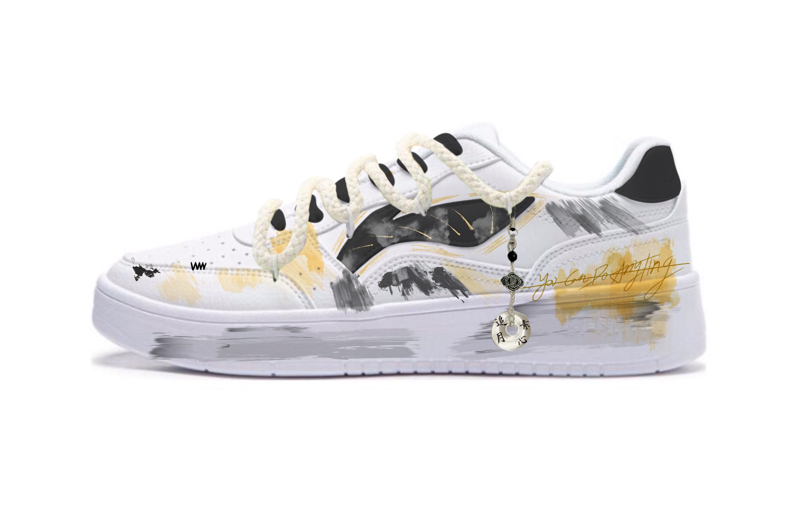 LINING Кроссовки для скейтбординга Acer Truncatum, низкие, мужские, белые/желтые 
LINING Кроссовки для скейтбординга Acer Truncatum, низкие, мужские, белые/желтые