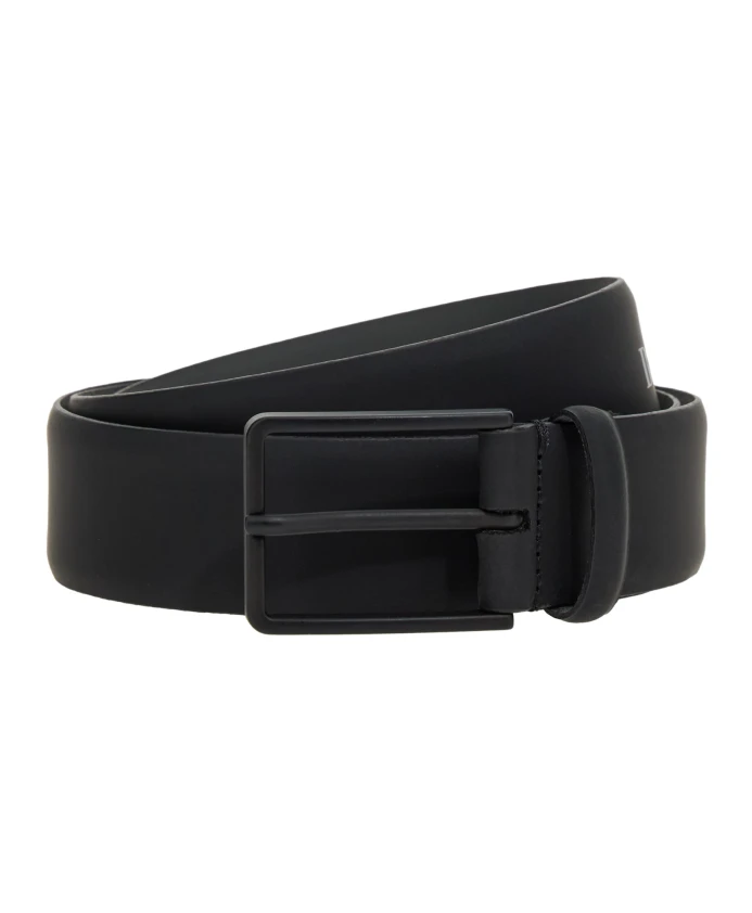 Ремень из прорезиненной кожи B-tech Boggi Milano, черный
Ремень из прорезиненной кожи B-tech Boggi Milano, черный