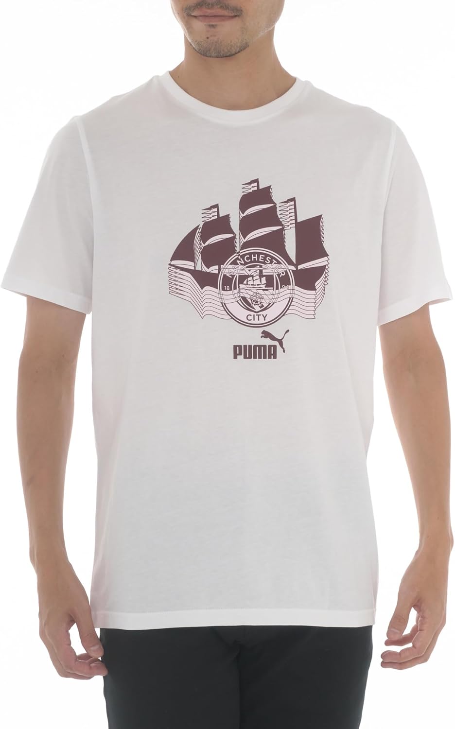 Мужская спортивная футболка PUMA MCFC ftblCulture Tee 777774, белый
Мужская спортивная футболка PUMA MCFC ftblCulture Tee 777774, белый