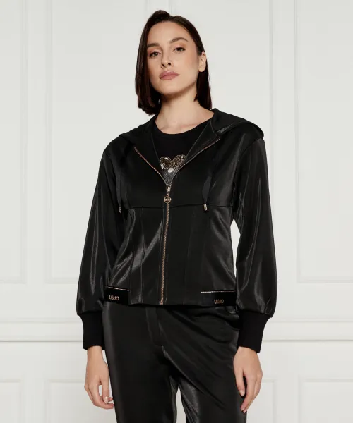 Толстовка Regular fit Liu Jo Sport, черный 
Толстовка Regular fit Liu Jo Sport, черный