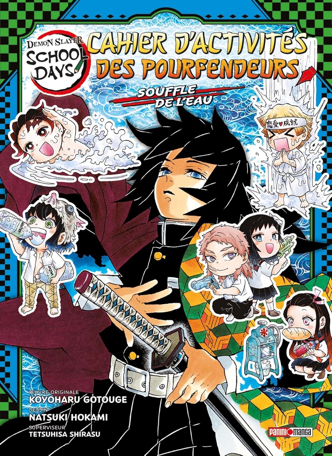 Demon Slayer School Days - Cahier d'activités des Pourfendeurs : Souffle de l'eau (PANINI)
Demon Slayer School Days - Cahier d'activités des Pourfendeurs : Souffle de l'eau (PANINI)
