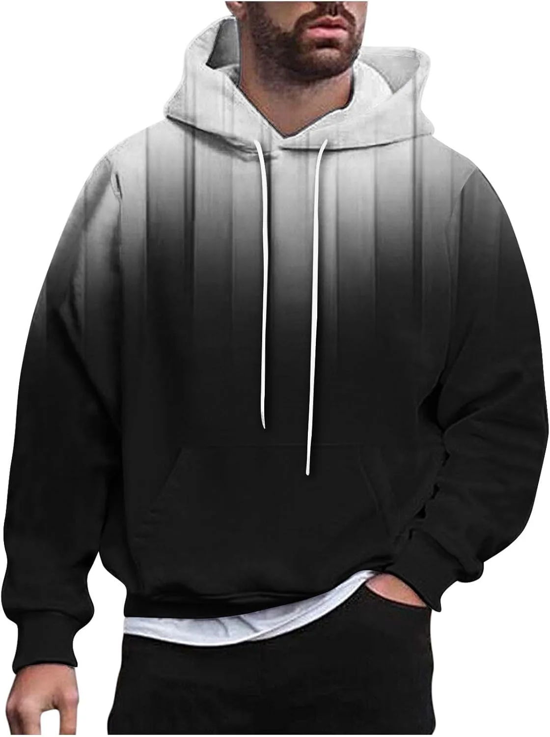 Мужская толстовка с геометрическим принтом, осенняя, с капюшоном и кулиской, Plus Size
Мужская толстовка с геометрическим принтом, осенняя, с капюшоном и кулиской, Plus Size