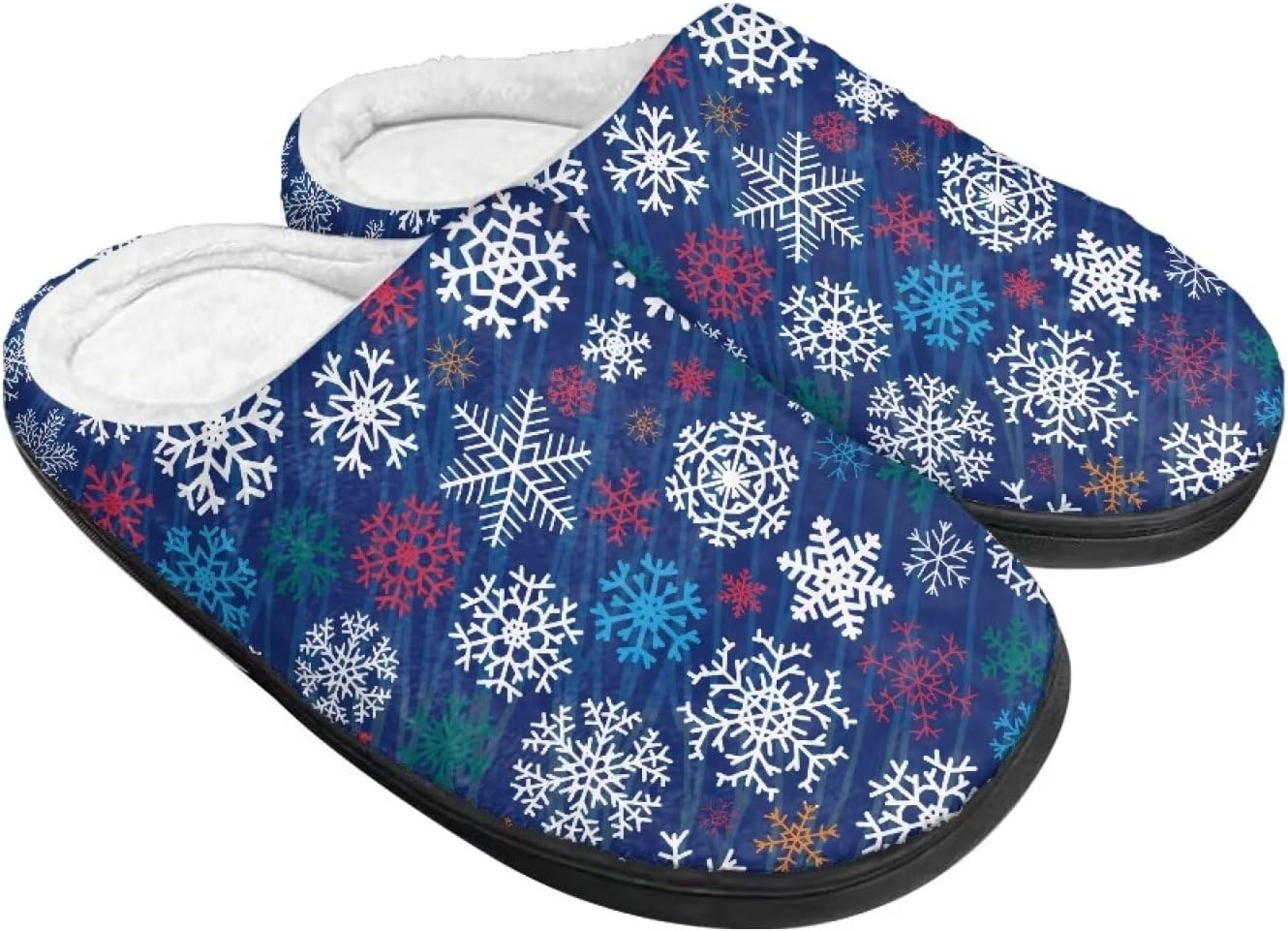 Праздничные рождественские тапочки для дома и улицы, тапочки, хлопковые тапочки для женщин и мужчин, пушистые зимние тапочки Buxolandt, Christmas Snowflake Print
Праздничные рождественские тапочки для дома и улицы, тапочки, хлопковые тапочки для женщин и мужчин, пушистые зимние тапочки Buxolandt, Christmas Snowflake Print