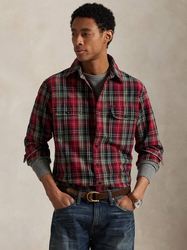 Хлопковая рубашка в клетку Ralph Lauren
Хлопковая рубашка в клетку Ralph Lauren