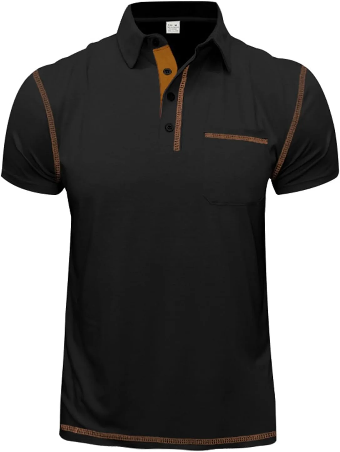 Мужская поло быстросохнущая с коротким рукавом для гольфа и отдыха Thatrich
Мужская поло быстросохнущая с коротким рукавом для гольфа и отдыха Thatrich