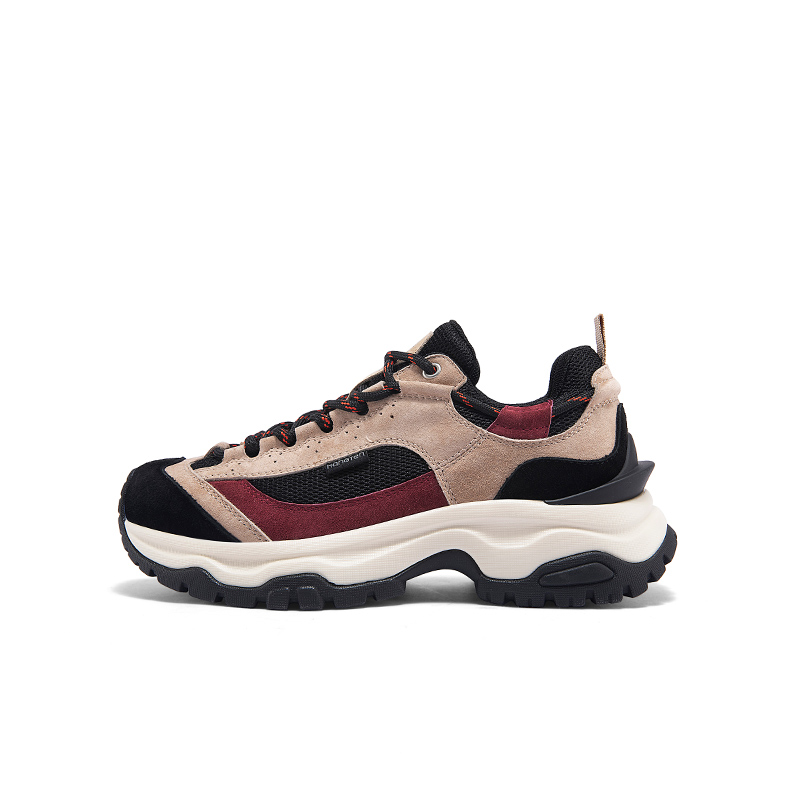 HANG TEN Антискользящие износостойкие низкие массивные кроссовки унисекс черно-фиолетовые миндаль, цвет Black Purple Almond 
HANG TEN Антискользящие износостойкие низкие массивные кроссовки унисекс черно-фиолетовые миндаль, цвет Black Purple Almond