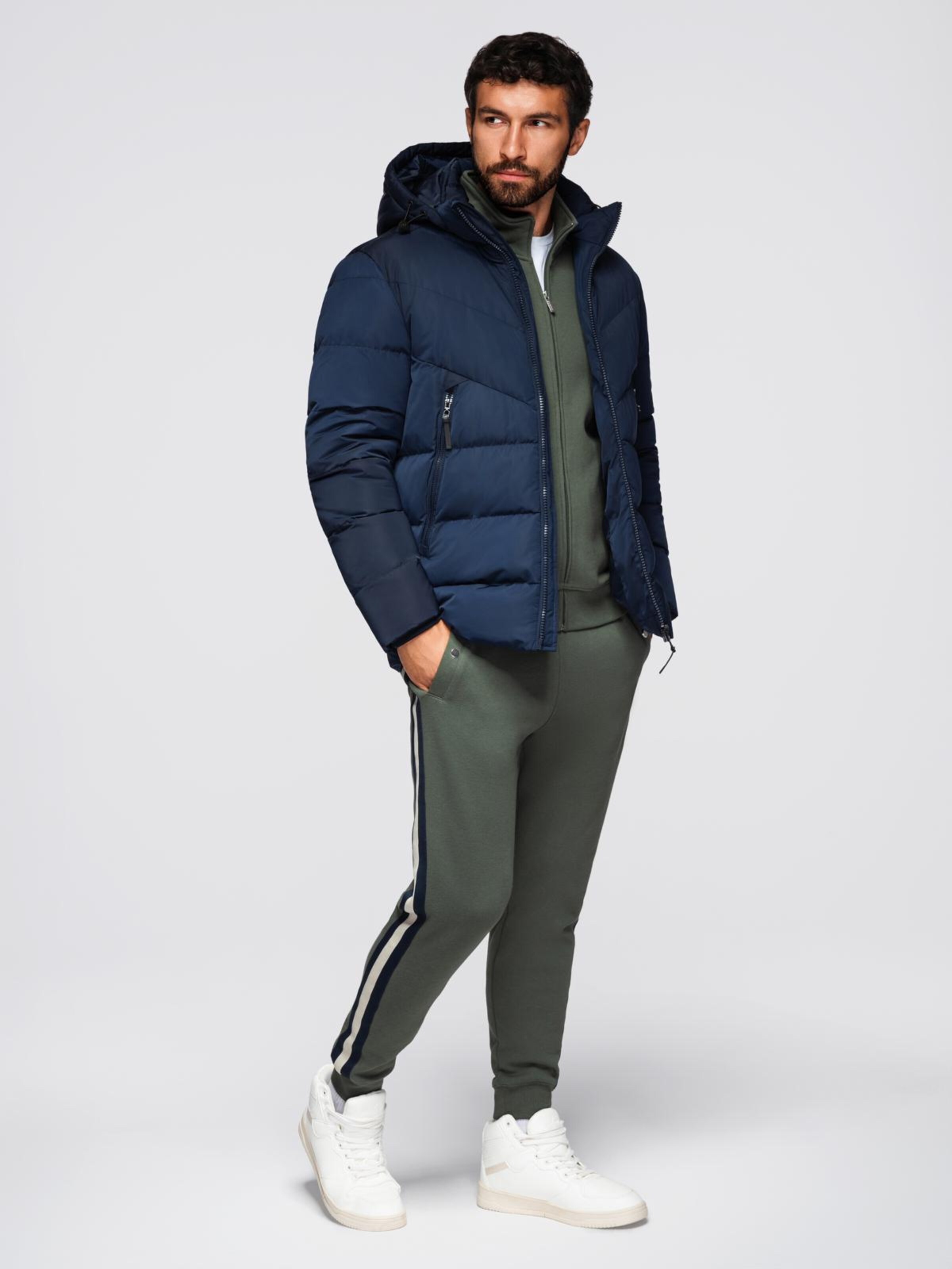 Ombre Зимняя куртка 'OM-JAHP-0304' в цвете Navy
Ombre Зимняя куртка 'OM-JAHP-0304' в цвете Navy