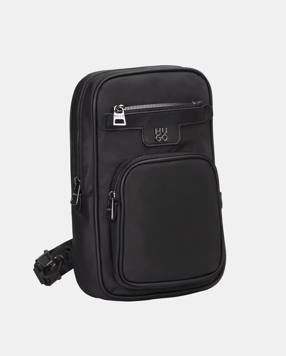 Сумка через плечо с логотипом Hugo, черный
Сумка через плечо с логотипом Hugo, черный