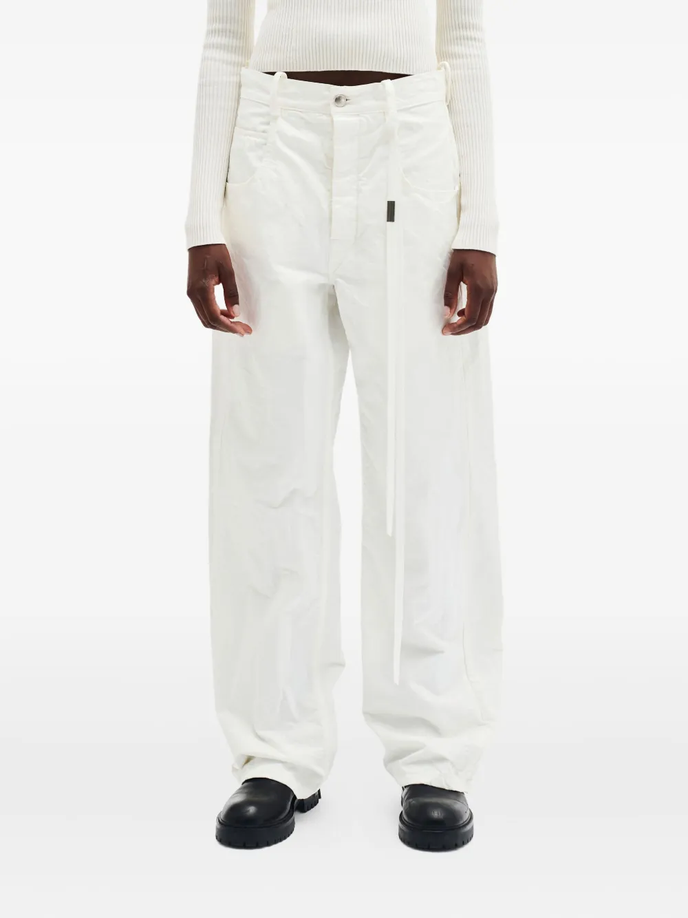 Брюки с карманами Ann Demeulemeester, белый
Брюки с карманами Ann Demeulemeester, белый