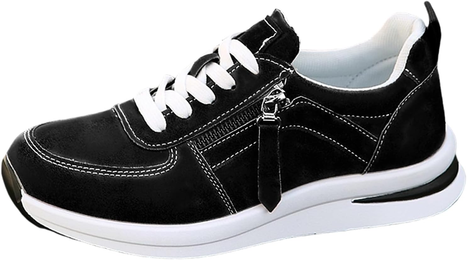 Кроссовки ZWRXW для мужчин и женщин, модные, с шнуровкой/молнией, на платформе, повседневные, для ходьбы, нескользящие, удобные, легкие, для работы, путешествий и активного отдыха, черный
Кроссовки ZWRXW для мужчин и женщин, модные, с шнуровкой/молнией, на платформе, повседневные, для ходьбы, нескользящие, удобные, легкие, для работы, путешествий и активного отдыха, черный