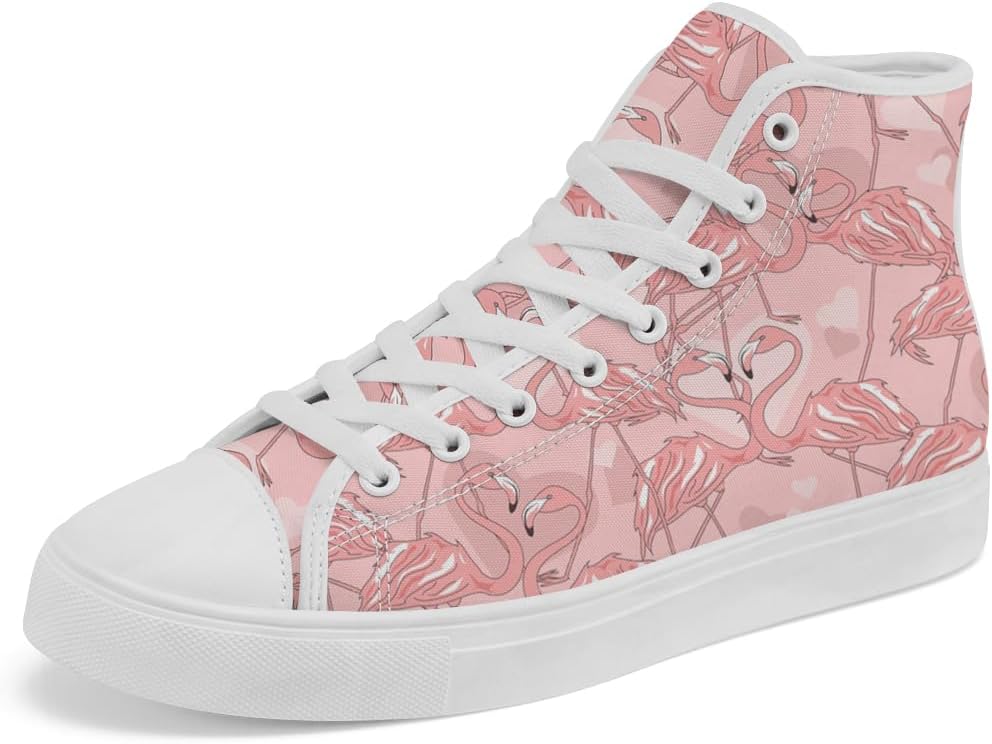 Высокие кеды Flamingo для мужчин и женщин, тканевые кроссовки на шнуровке, повседневная обувь, подарок для мамы и папы Chebing, розовый
Высокие кеды Flamingo для мужчин и женщин, тканевые кроссовки на шнуровке, повседневная обувь, подарок для мамы и папы Chebing, розовый