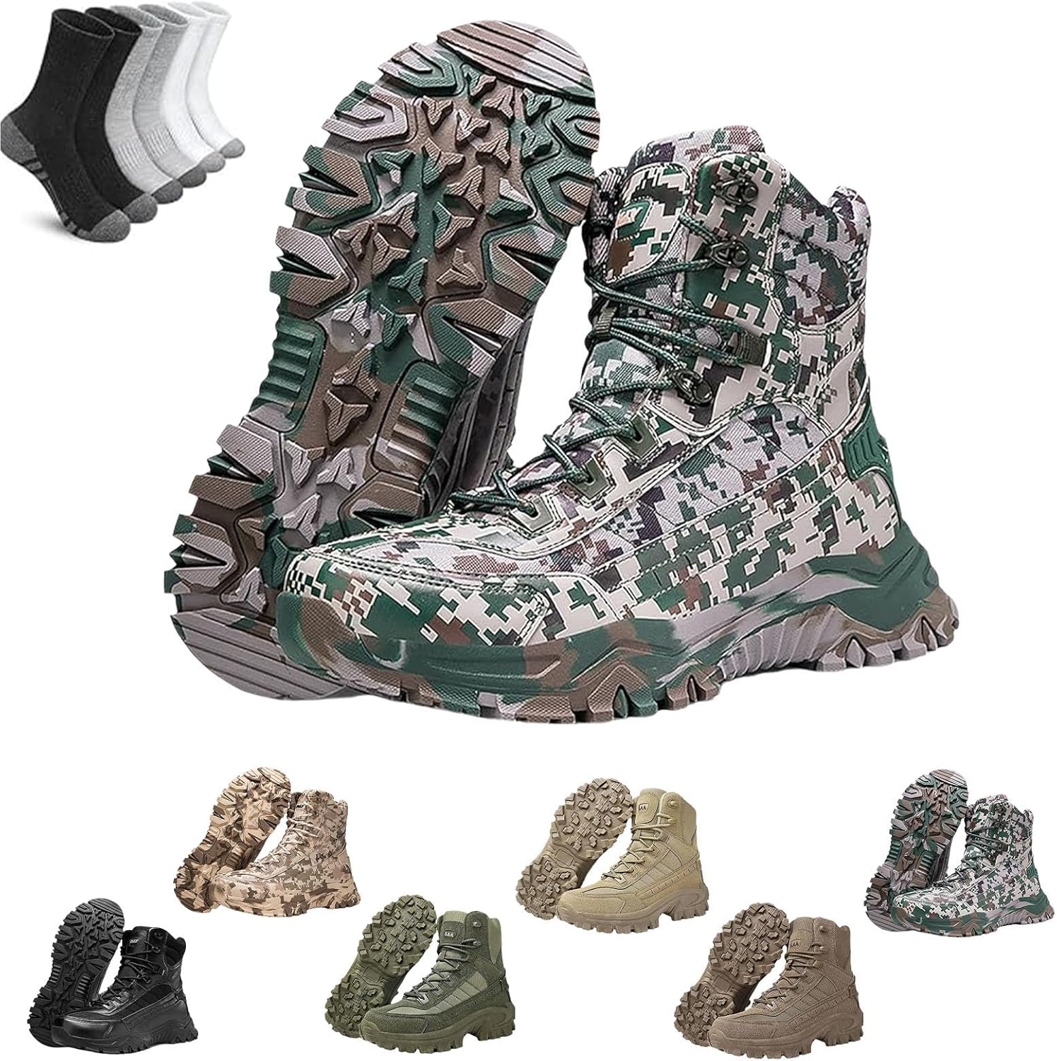 Мужские ортопедические ботинки с защитой от проколов, водонепроницаемые, противоушибочные, походные, износостойкие и долговечные Generic, зеленый
Мужские ортопедические ботинки с защитой от проколов, водонепроницаемые, противоушибочные, походные, износостойкие и долговечные Generic, зеленый