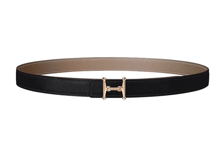 HERMES Ремень из телячьей кожи унисекс слоновая кость черный ширина 2,4 см, Black
HERMES Ремень из телячьей кожи унисекс слоновая кость черный ширина 2,4 см, Black