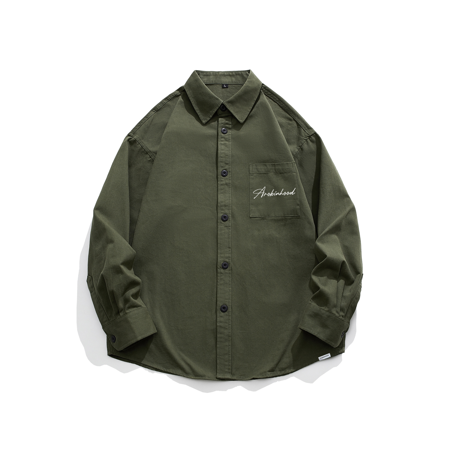 Рубашка унисекс ROBINHOOD, зеленый
Рубашка унисекс ROBINHOOD, зеленый